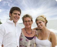 Ryan and Ellie - Trinity Beach.
